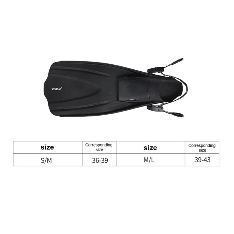 Adjustable Beginner Swimming Flippers Fins