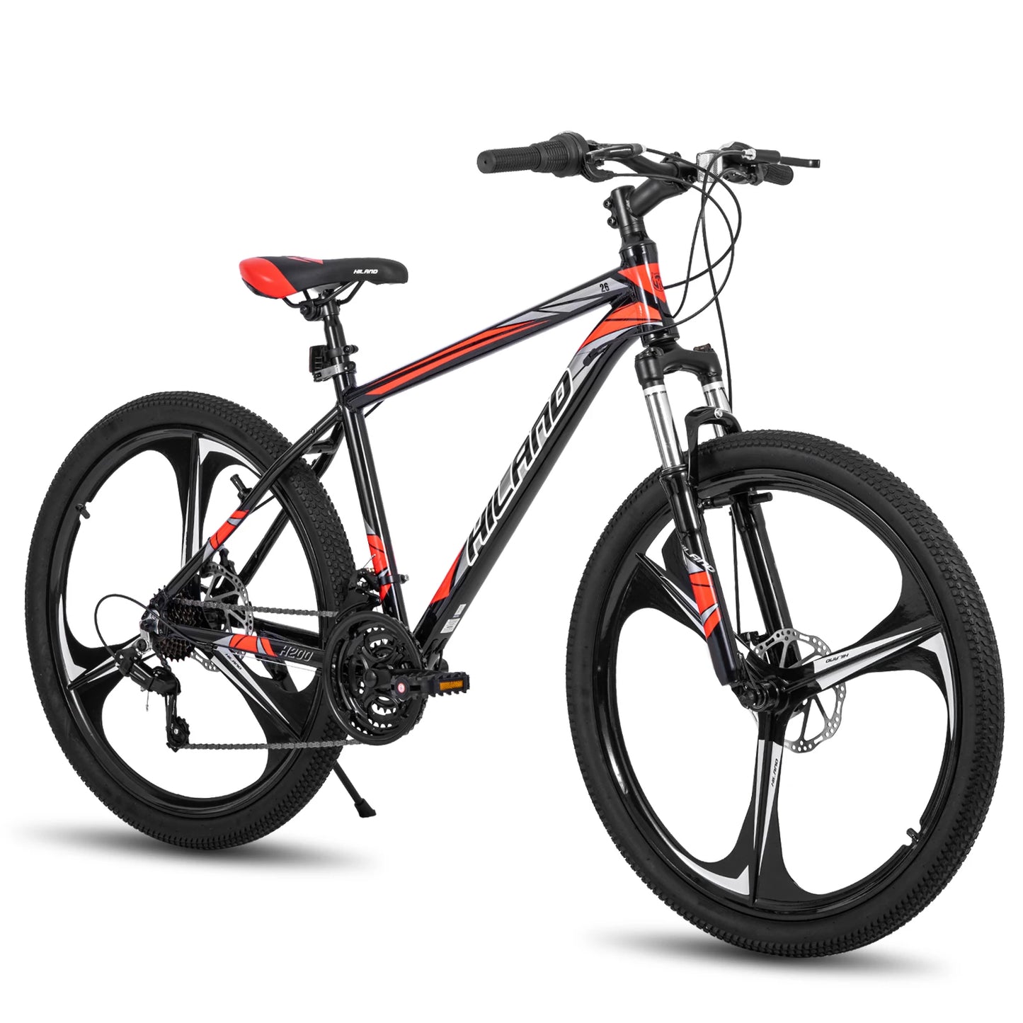 Aluminum Mountain Bike 21 Speed Drivetrain