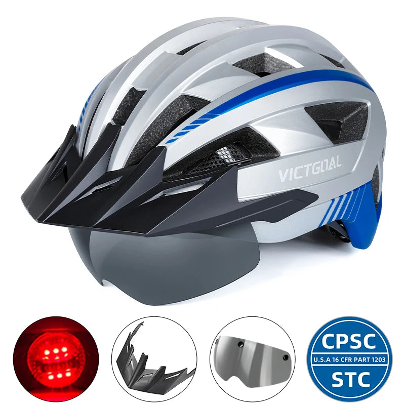 Unisex Mountain Bicycle Riding Helmet