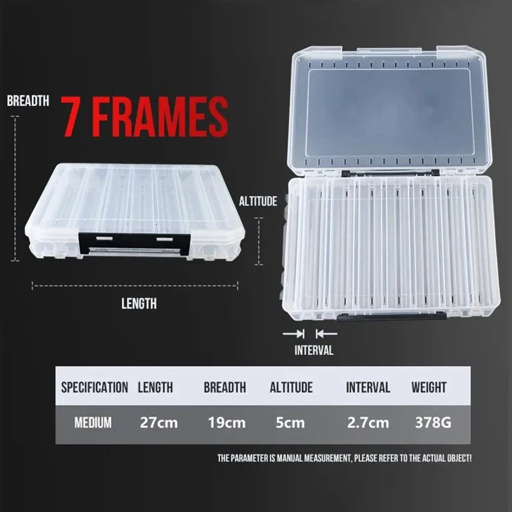 Fishing Tackle Organizer Swivels Hook Bait Storage
