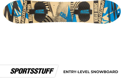 Beginner Kids Wood Snowboard