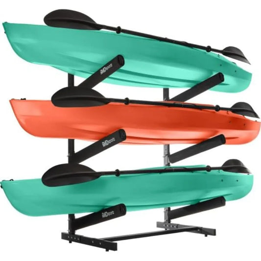 Freestanding Kayak Stand with Padded Arms