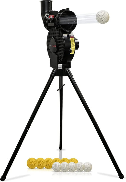 Variable Speed Baseball and Softball Pitching Machine