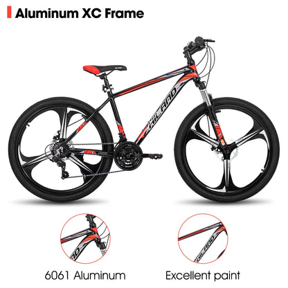 Aluminum Mountain Bike 21 Speed Drivetrain