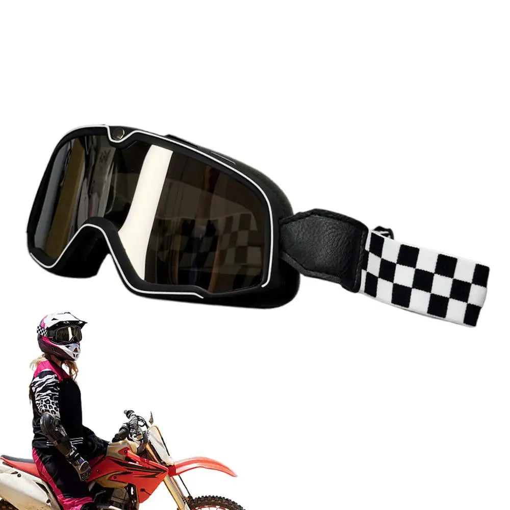 Vintage Dustproof Mottocross Racing Goggles