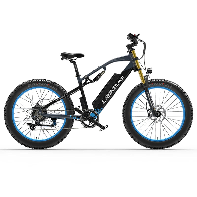 Fat Tire Electric Mountain Bike Cruiser