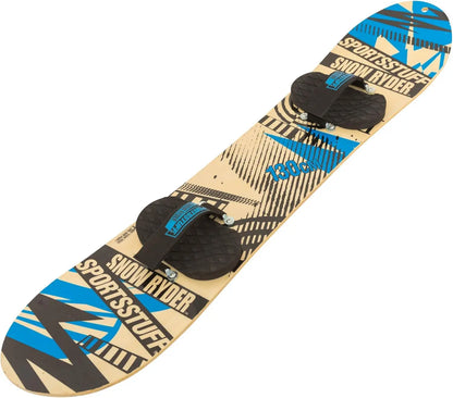Beginner Kids Wood Snowboard