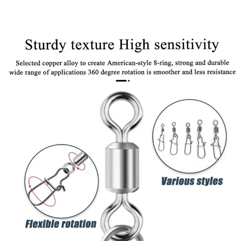 American Style Swivel Eight Shaped Ring Connector