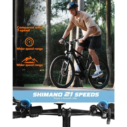 21 Speed Electric  Mountain Bike