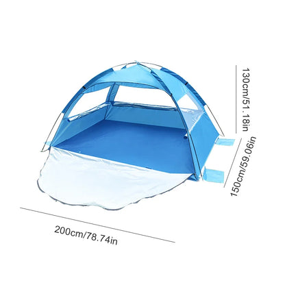 UPF 50+ Beach Picnic Sunshade Tent