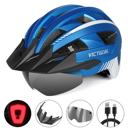 Unisex Mountain Bicycle Riding Helmet