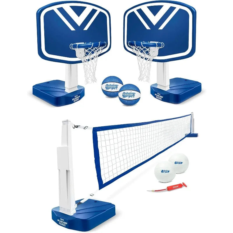 Pool Basketball & Volleyball Game Set