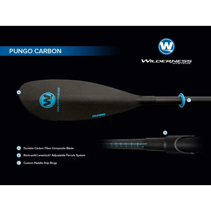 Kayak Paddle With Adjustable Carbon Fiber Shaft