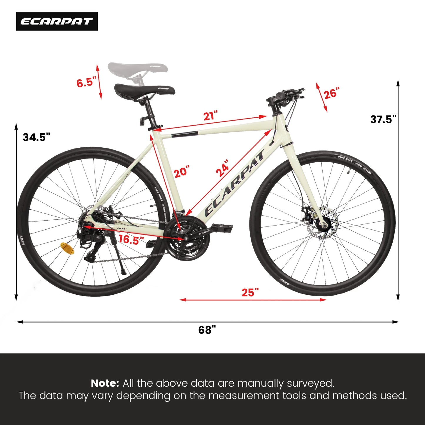 24 Speed Unisex Road Bike