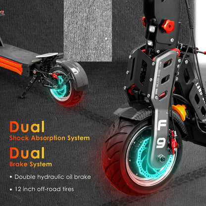 Fat Tire Off Road 8000w Electric Scooter