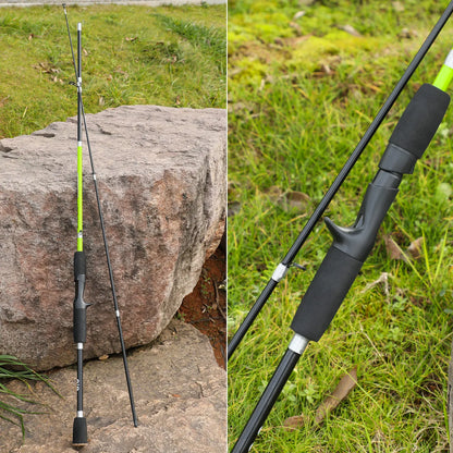 2 Section Travel Spinning Fishing Rod