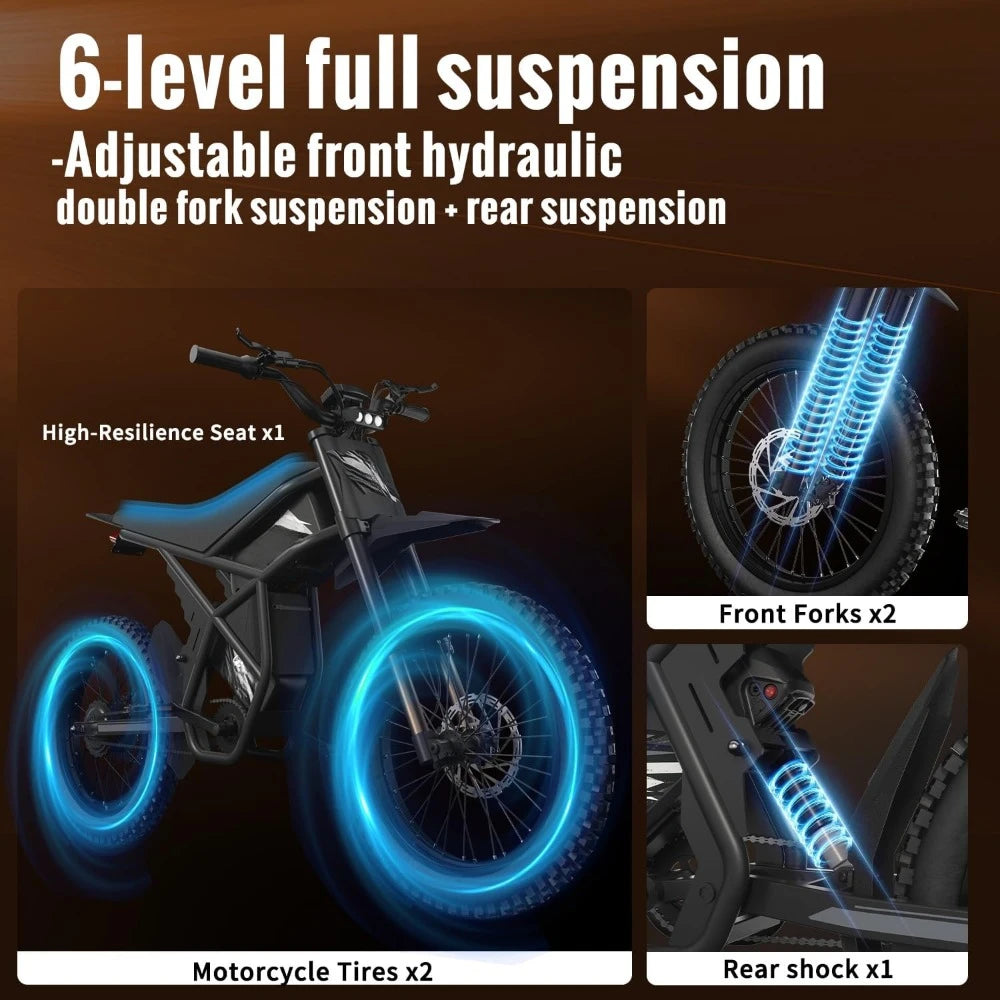 2000W Electric Dirt Bike