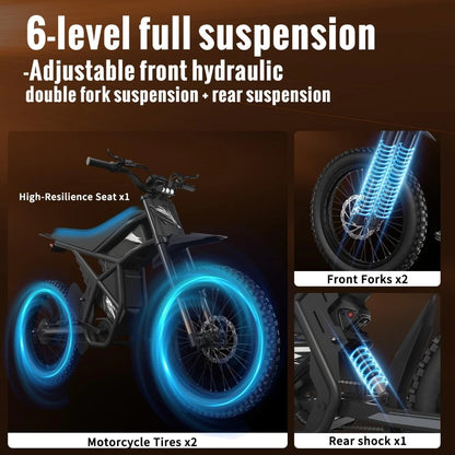 2000W Electric Dirt Bike
