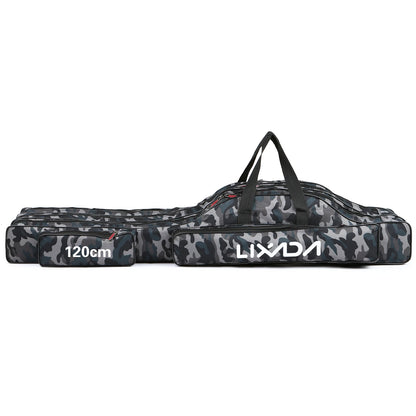 Folding Rod Carry Case Fishing Storage Bag