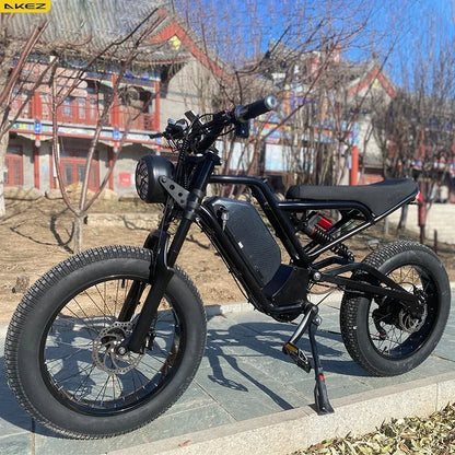 Electric Moped Style Motorcycle