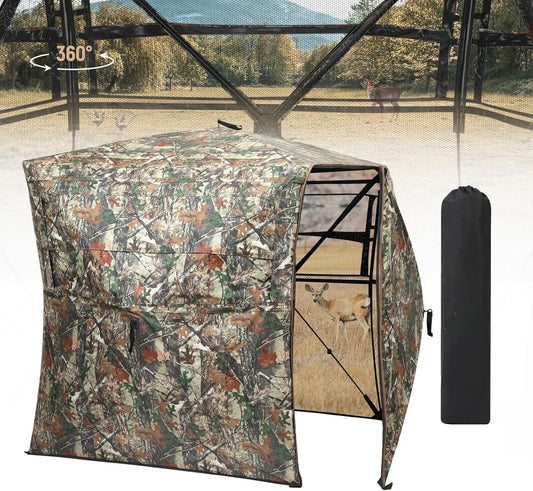 Pop Up Ground Blind with Carrying Bag