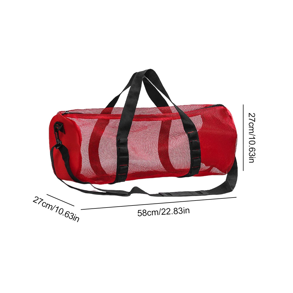 Mesh Diving Scuba Swimming Surfing Snorkeling Bag