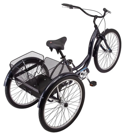 Unisex 26" Adult Tricycle with Basket