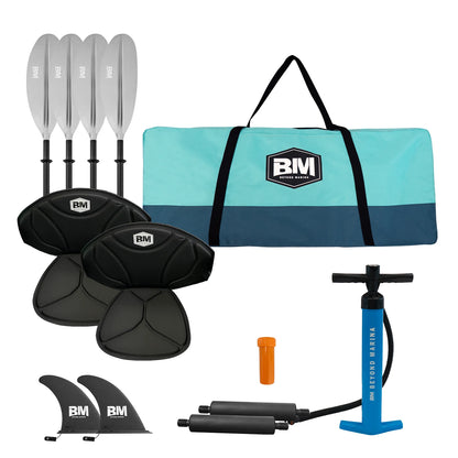 2 Person Inflatable Fishing Canoe
