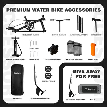Portable Inflatable Fishing Water Bike