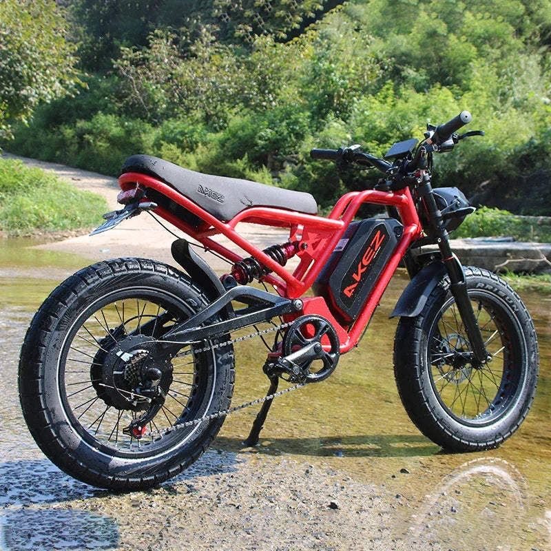 Electric Fat Tire Off-Road Bike