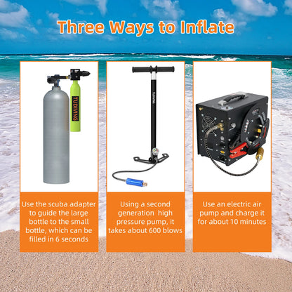 Portable Travel Diving Kit for Scuba Diving
