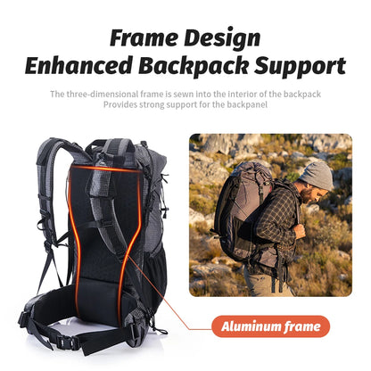 40L Waterproof Men's Adventure Backpack