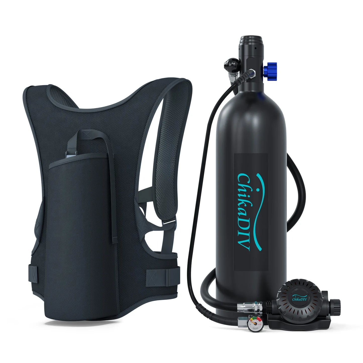 Mini Scuba Tank 1.9L Portable Diving Tank