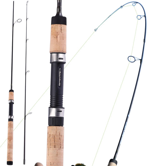 Ultralight Carbon Fiber Spinning/Casting Fishing Rod