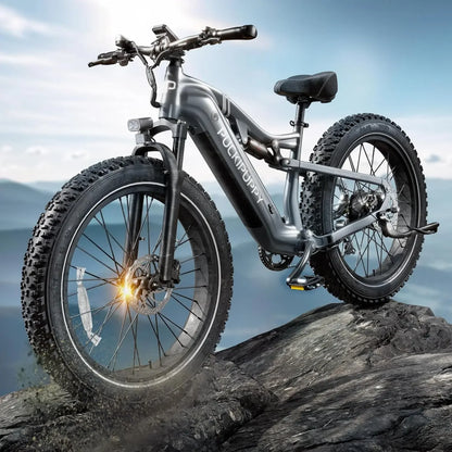 Fat Tire Full Suspension Ebike