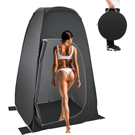 Portable Oversized Shower Privacy Tent Kit