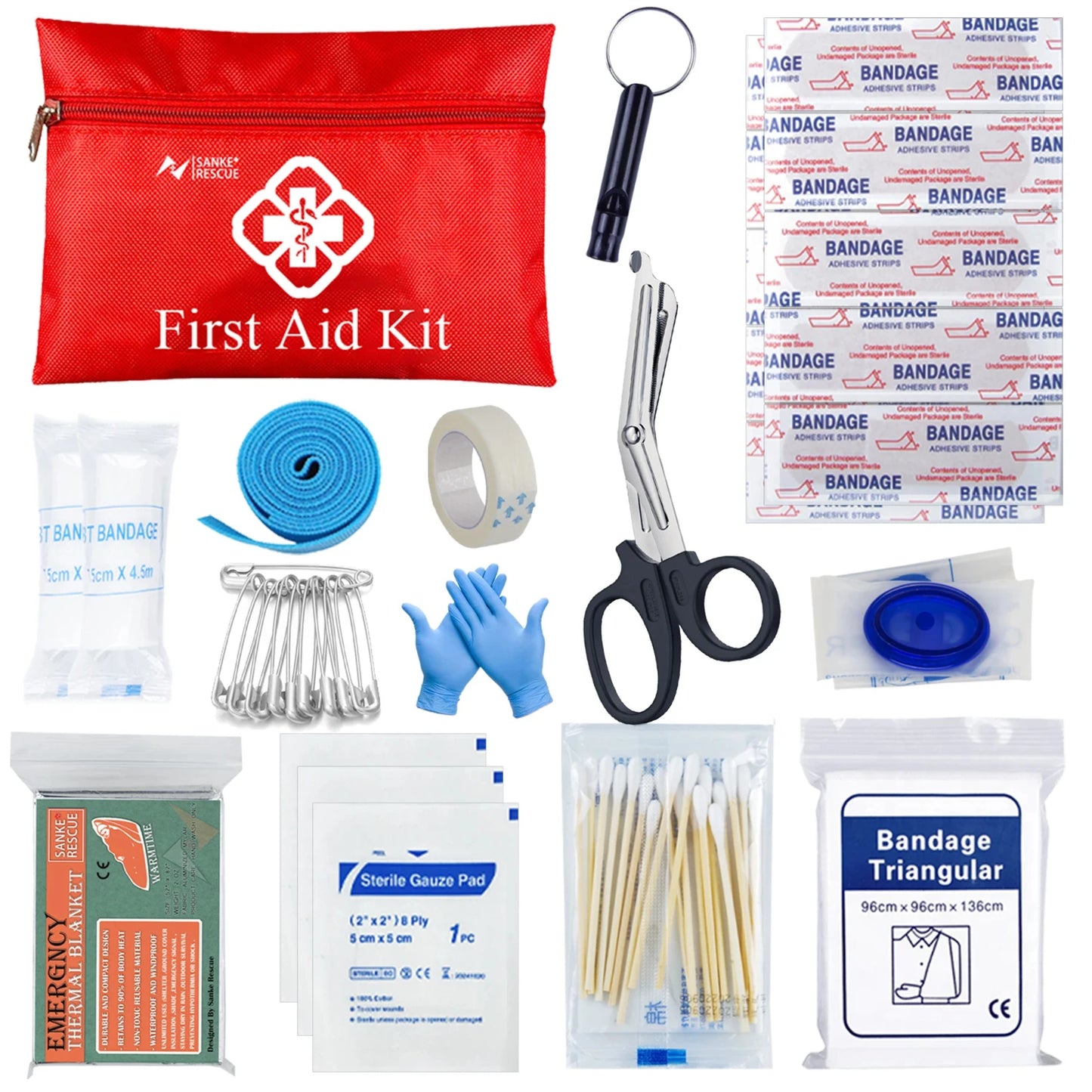 Portable Survival Emergency Trauma Bag Kit