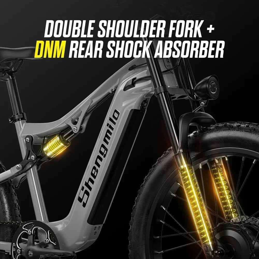 High Power Dual Motor Electric Bicycle