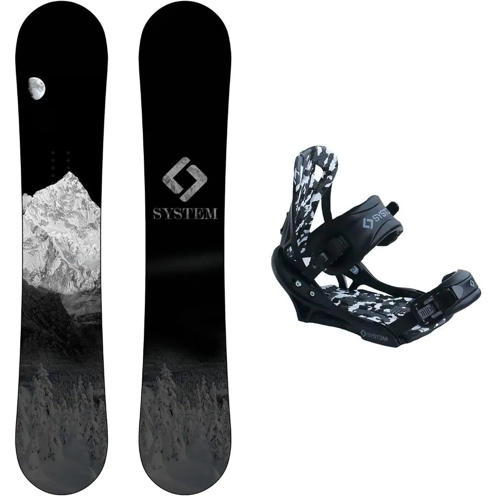 Snowboard Package with System APX Bindings