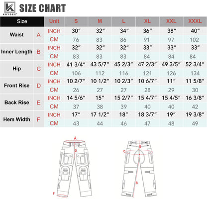 Men's Outdoor Pants With Knee Pads