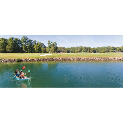 Kayak for Two with Storage Tie Downs