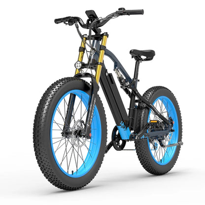 Fat Tire Electric Mountain Bike Cruiser