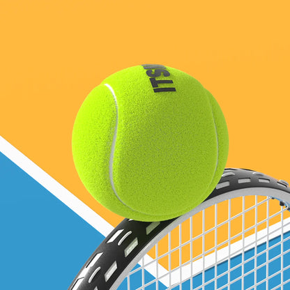 6/12pcs Tennis Balls with Mesh Carry Bag