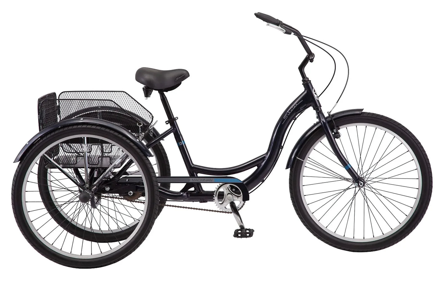 Unisex 26" Adult Tricycle with Basket