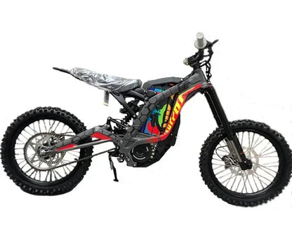 60V 6000W Full Suspension Electric Dirt Bike