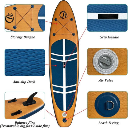 Inflatable Stand Up Paddle Board With Backpack