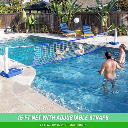 Pool Basketball & Volleyball Game Set