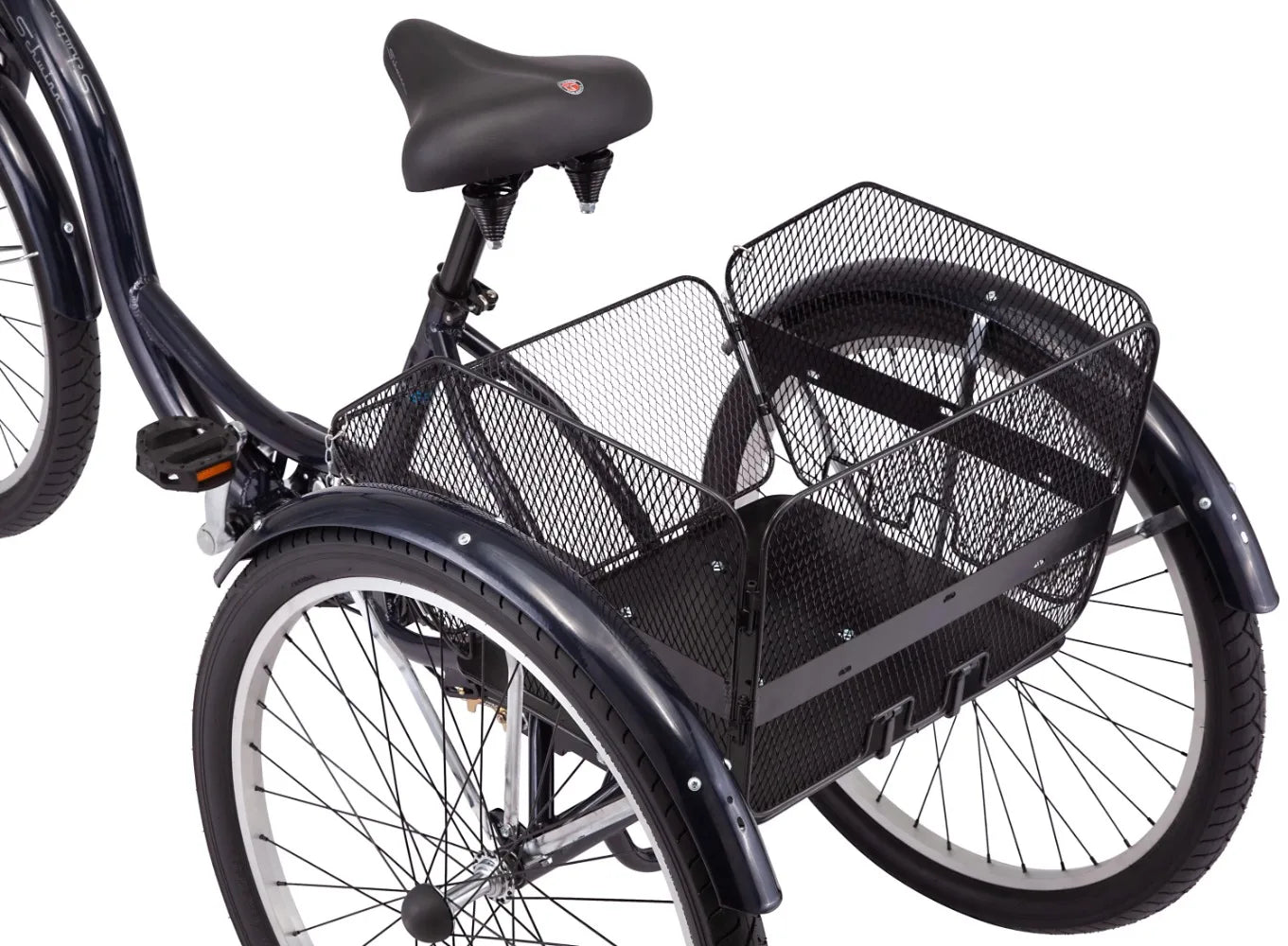 Unisex 26" Adult Tricycle with Basket
