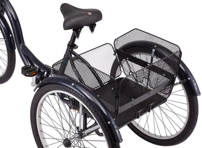 Unisex 26" Adult Tricycle with Basket