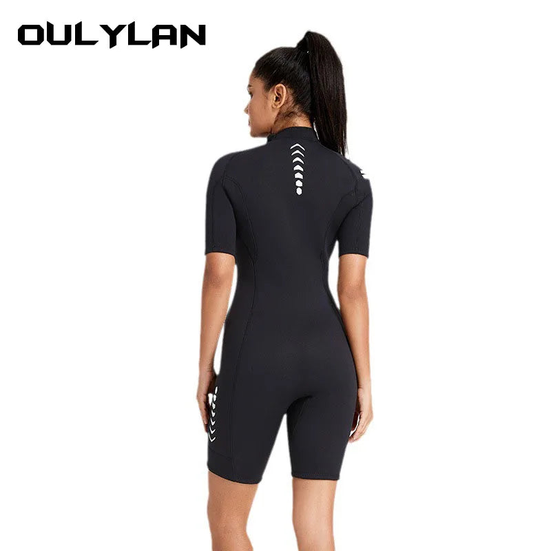 Neoprene Women's Short Sleeve Wetsuit